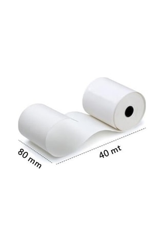 Termal Kasa Rulosu 80 Mm 40 M 10 Adet