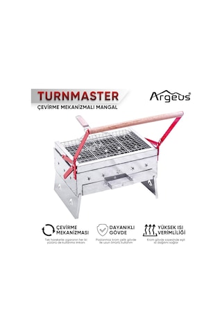 Çevirme Mekanizmalı Krom Mangal - Argeus Turnmaster Diğer