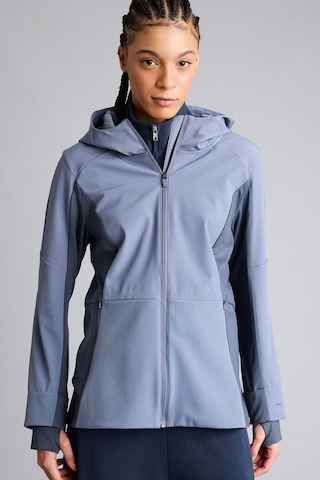 Defacto Su İtici Slım Fıt Kapüşonlu Fermuarlı Softshell Mont G0237ax26spın50 İndigo-ın50