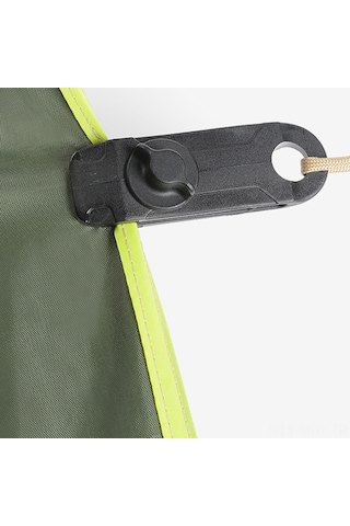 Monyee Nylon Kamplık Klipsi, Çok Amaçlı Dış Mekan Tutucu, Feneri/perdeyi Sabitler, Rüzgar Direnci, Kahverengi, 1 Adet Haki