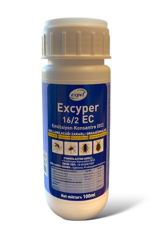 Expel Excyper 16/2 Ec Haşere Öldürücü 100 ML Expel Excyper 16/2 Ec Haşere Öldürücü 100 ML