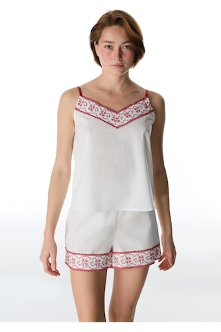 Penti Kırık Beyaz Magnifique Pamuklu Şort Pijama Altı