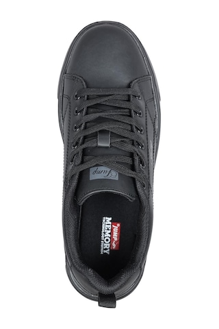 Jump 31178 Kadın Sneaker Spor Ayakkabı Siyah Bej