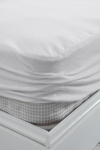 Bebesi Micro Fitted Full Kenarlı Su Sıvı Geçirmez Alez Çocuk Bebek 5 Ölçü Beyaz