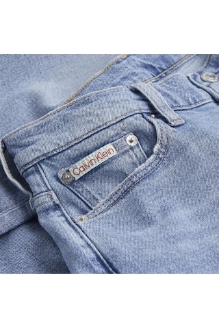 Calvin Klein Kadın Denim Kot Pantolon Mavi