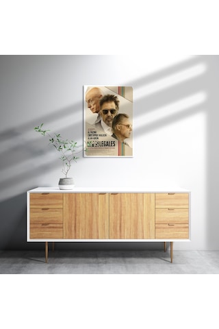 Cakasepetim Stand Up Guys Film Poster Ahşap Mdf Tablo