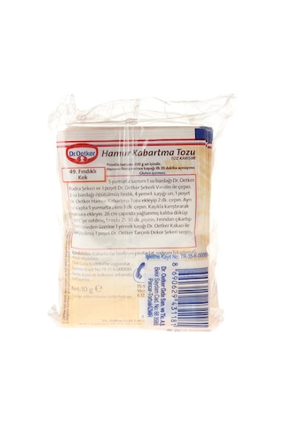 Dr. Oetker Hamur Kabartma Tozu 15 x 10 G