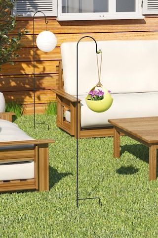 Metal Çubuk Çok Amaçlı Bahçe Ve Kamp Kancası Bitki Bahçe Askısı Fener Çiçek Kancası 4 Adet