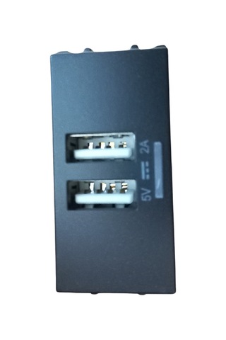 Viko Panasonic Thea Modüler Siyah Usb Şarj Prizi Alt+kapak 1m 5v-2a - Wvtt12314bl-tr