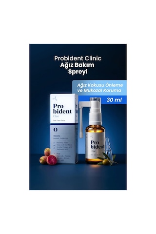 Clinic Onarıcı Hyalüronik Asit İçeren Ağız Bakım Spreyi İmplant-ağız Yaraları İçin - Tekli Paket
