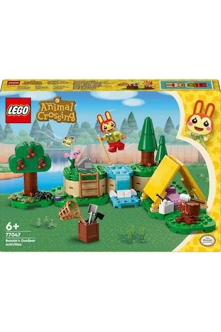 LEGO® Animal Crossing™ Bunnie Açık Hava Aktivitelerinde 77047 6+ Yaratıcı Oyuncak Yapım Seti - 164 Parça
