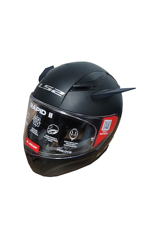 Motospartan Kask Süsü Kanat Siyah