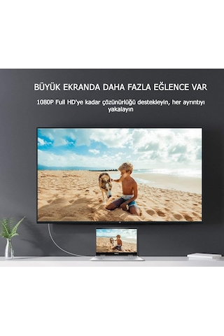 Ugreen Mini Displayport Hdmi Dönüştürücü Kablo 3 Metre