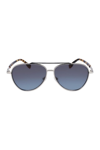 Karl Lagerfeld Kl344s 040 59 Unisex Damla Gümüş Metal Güneş Gözlüğü