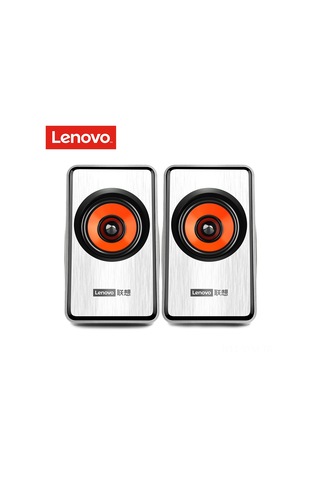 Geeksen Lenovo M550 Kablolu Hoparlör - 2.0 Ses Sistemi, 4d Stereo Ses, Usb+3.5mm Bağlantı, Çift Hoparlör, 52mm Sürücü, Multi-cihaz Uyumluluğu Siyah