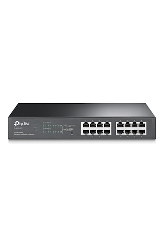 Tl-sg1016pe, 16-port Gigabit Easy Smart Switch With 8-port Poe+
