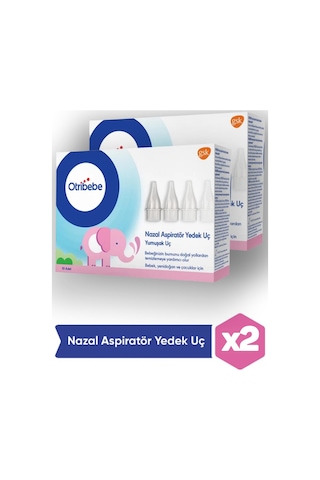 Otribebe Nazal Aspiratör Yedek Ucu 10'lu 2 Adet