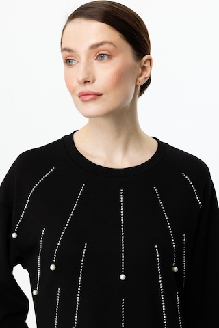 On Fashion Taşlı Tunik Siyah