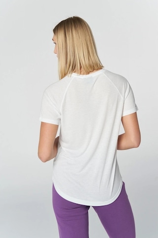 Hummel T-mt Vanja Kadın Beyaz Bisiklet Yaka Tişört 911611-9001 Beyaz