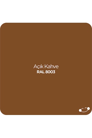Polisan Akrilik Açık Kahve Sprey Boya 400 ml - RAL 8003