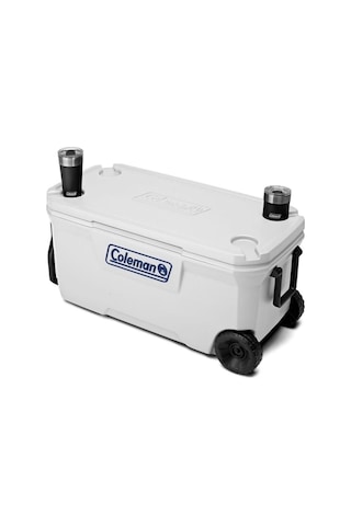 Coleman Xtreme Wheeled 100 Qt Tekerlekli Soğutucu Marine Buzluk 94.6 Lt Beyaz