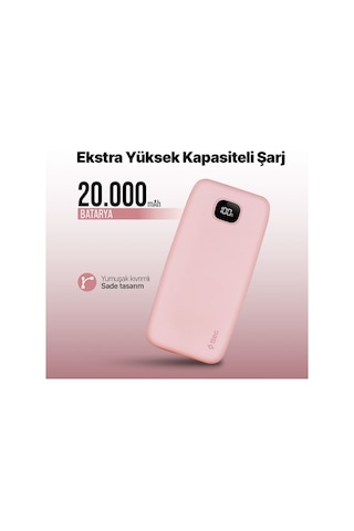 Ttec 2BB211TP Lcd 20.000 MAh Powerbank