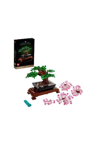 LEGO® Botanicals Bonsai Ağacı 10281 – Yetişkinler için Dekoratif Bitki Model Yapım Seti, Sevgililer Günü Hediye Fikri (878 Parça)