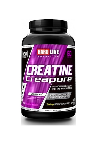 Hardline Nutrition Creapure 120 Kapsül