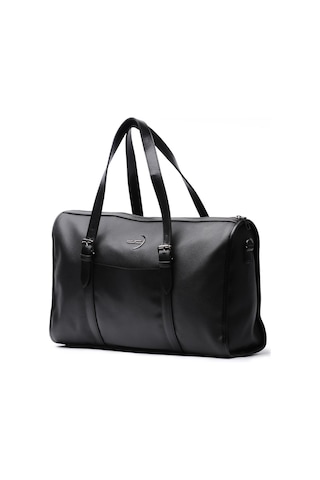 Deri Company Erkek Basic Seyahat Çantası Floater Desen Siyah (7777S) 116016 Siyah