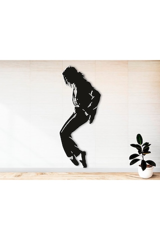 Michael Jackson Dans Dance 3d Duvar Dekoru - Şık Ve Minimalist Tasarım 19cm