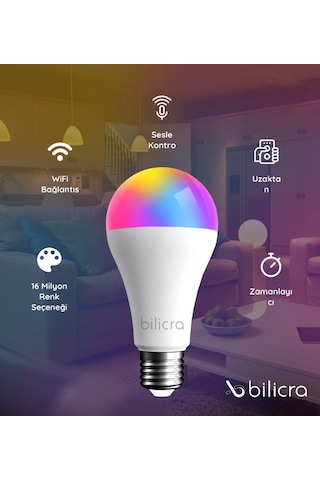 Bilicra Mood Akıllı Ampul 11 W
