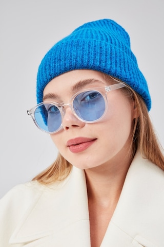 Derikem Basic Şık Standart Lüks Unisex Tiftik Bere Mavi
