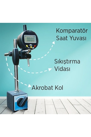 Salgı Komparatörü Manyetik Standı