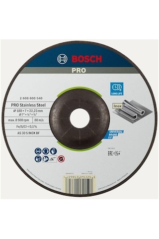Professional Accessories 2608600540 Schleifzubehoer Schruppsch. 180 X 6 Mm F. Ino X