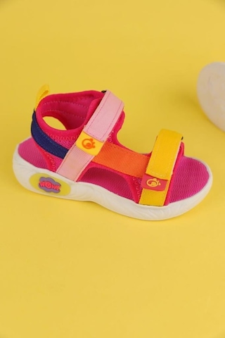 Dudino Coconut Hafif Taban Işıklı Ortopedik Çocuk Sandalet Pembe