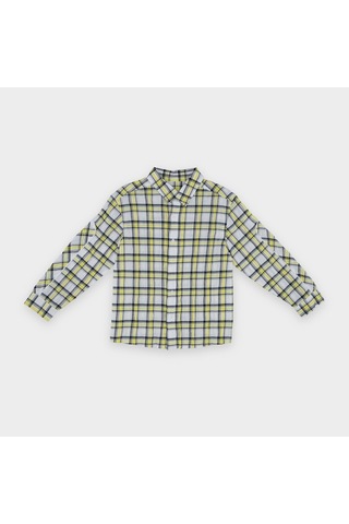 Panço Erkek Çocukekose Gömlek Beyaz 2411bk06001-4080 001