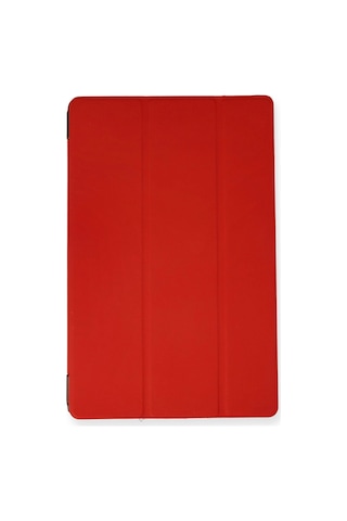 Apple iPad Uyumlu 2022 10.9 10.nesil Kılıf Tablet Smart Kılıf - Kırmızı Arka Kapak