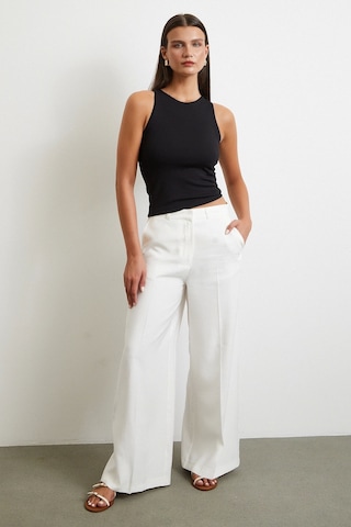 Basic Crop Top Siyah Siyah