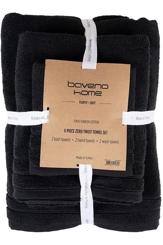 %100 Pamuk 6 Parça Microcotton Mutfak Havlusu / El & Yüz Havlusu / Banyo Havlusu Seti Hürsan Saphir Çok Renkli