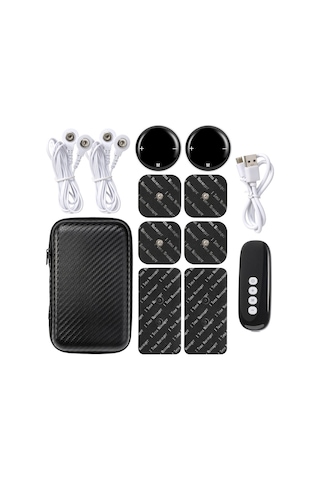 Servikal Masaj Ems Nabız Terapi Cihazı Tam Vücut Masaj Yaması, Spec: Uzaktan Kumandalı Çift Ana Bilgisayar Çok Renkli