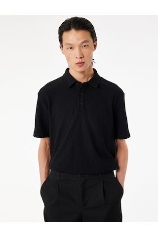 Koton Regular Fit Kısa Kollu Düğmeli Polo Yaka Tişört Kahverengi 6sam10004mk Kahve