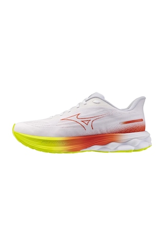 Mizuno Wave Skyrise 7 Erkek Koşu Ayakkabısı Beyaz / Turuncu Çok Renkli