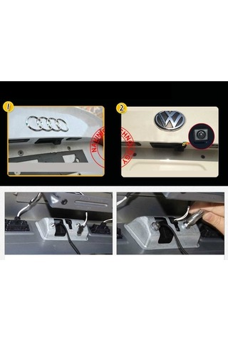 Didadodo Audi A8 12-14 Kameralı Bagaj Açma Kolu, Plakalık Geri Görüş