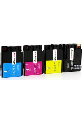 Hp Officejet 7612 Uyumlu Kartuş Takım / Hp 932Xl 933Xl C2P42Ae Mu