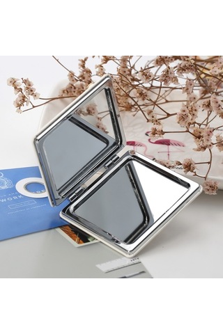 Ctbx Çift Taraflı  Katlanır Makyaj Aynası Küçük