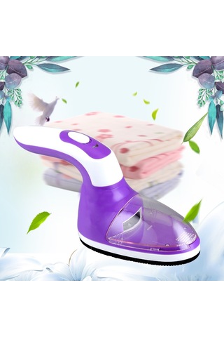 Sones Usb Şarjlı Ve Pil Gücüyle Çalışan Saplı Döndürülebilir Çamaşır İpi Çıkarma Makinesi Mor