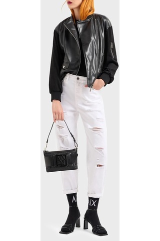 Armani Exchange Kadın Kot Pantolon 3dyj51 Y1hrz 1100 Beyaz