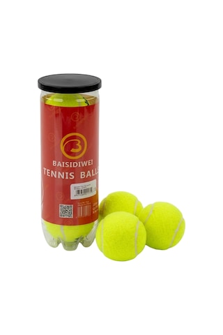 Znv Zenvia Mey İthalat Tenis Topu 3 Lü Set Dayanıklı Antrenman Ve Maç Topları Znv2025 Cmn
