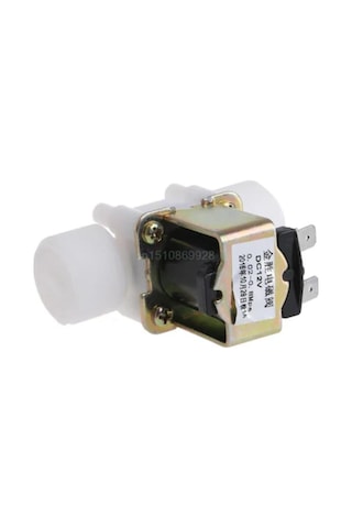 Tekli Su Ventili, 12v Dc Selenoid Vana 3/4 Giriş Ve Çıkış