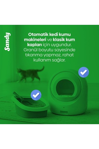 Sodyum Bentonit Ultra Topaklaşan Kokusuz Doğal Kedi Kumu 10 Kg